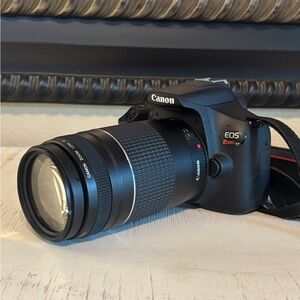 Canon EOS Rebel T7 DSLR Camera - Black